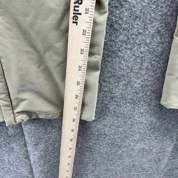 Rei Endeavor Pants Women 10 Petite Khaki Hiking Zip Camping Performance Lined - Picture 6 of 10